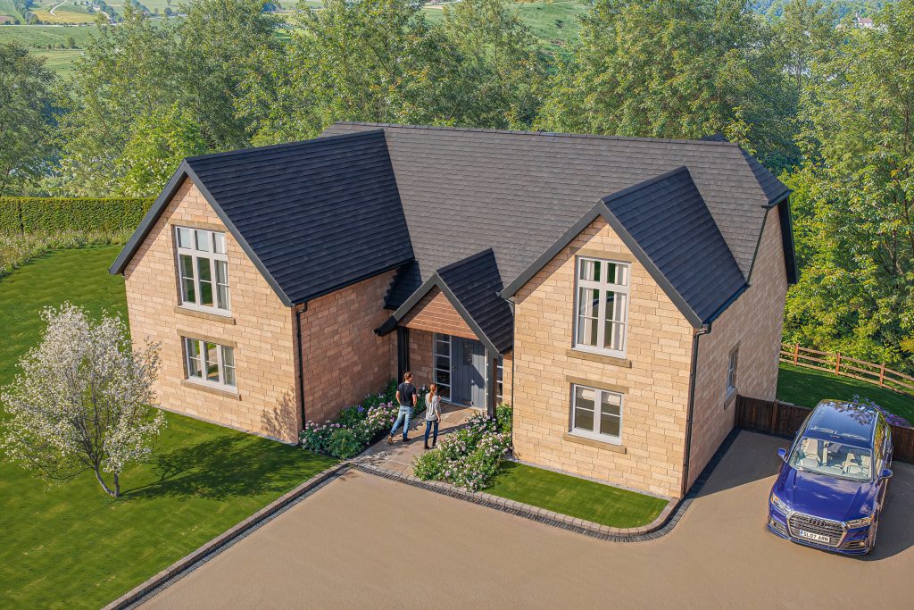 HH Marple Bridge Plot 05 Front Elevated